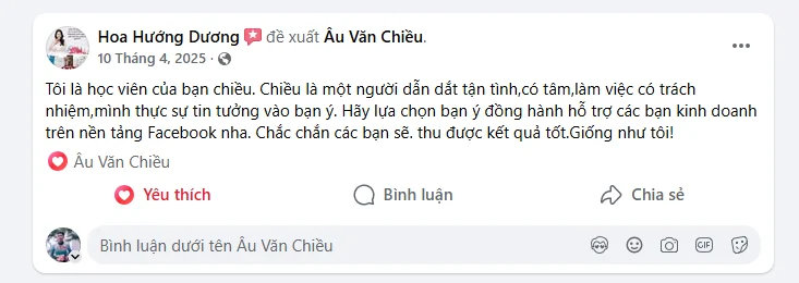 Ảnh phản hồi gốc — Hoa Hướng Dương