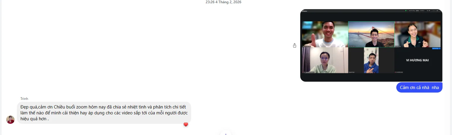 Ảnh phản hồi gốc — Trinh